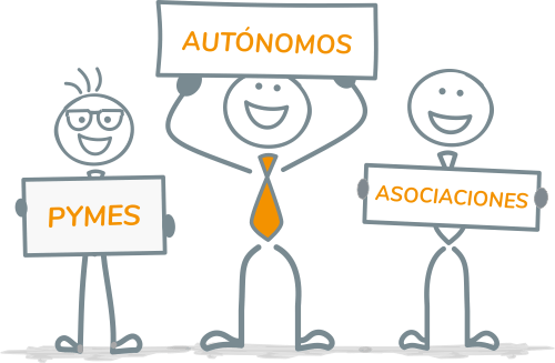 pymes autonomos asociaciones grupo intercobros