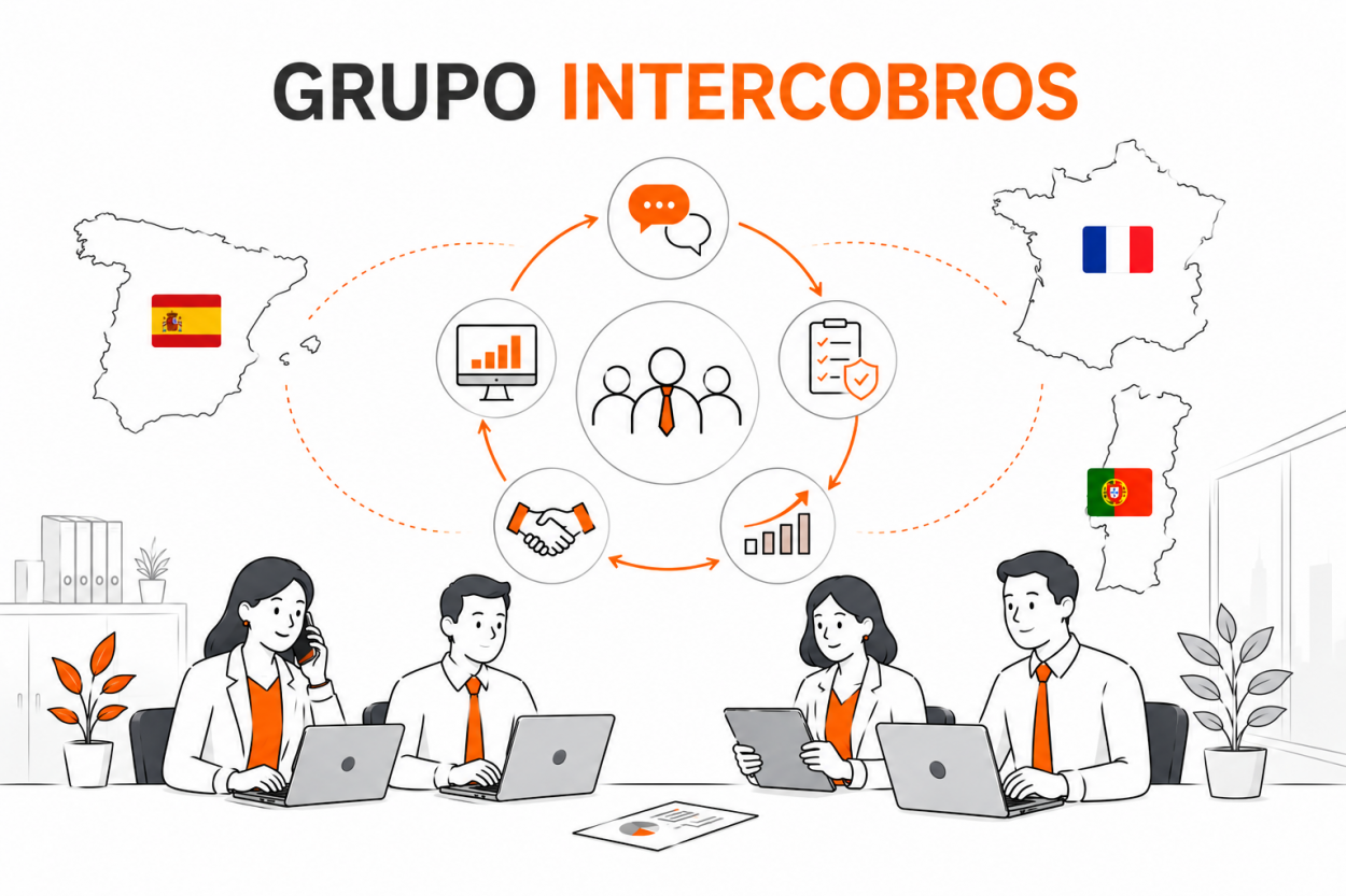 Grupo Intercobros, especializados en la gestión de cobros en España, Francia y Portugal