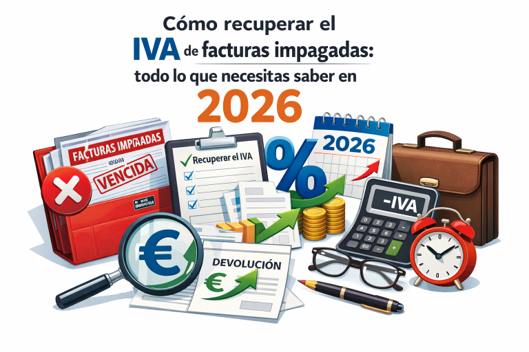 Cómo recuperar el IVA de facturas impagadas