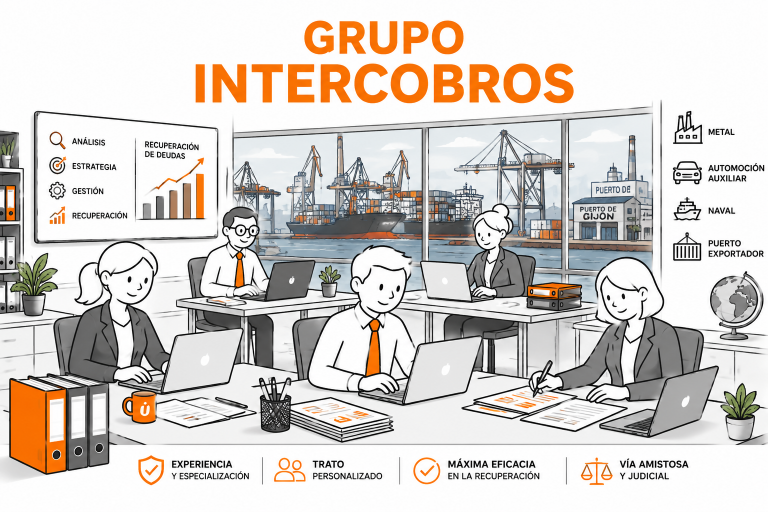 Recuperación de deudas en Gijón para empresas industriales y exportadora