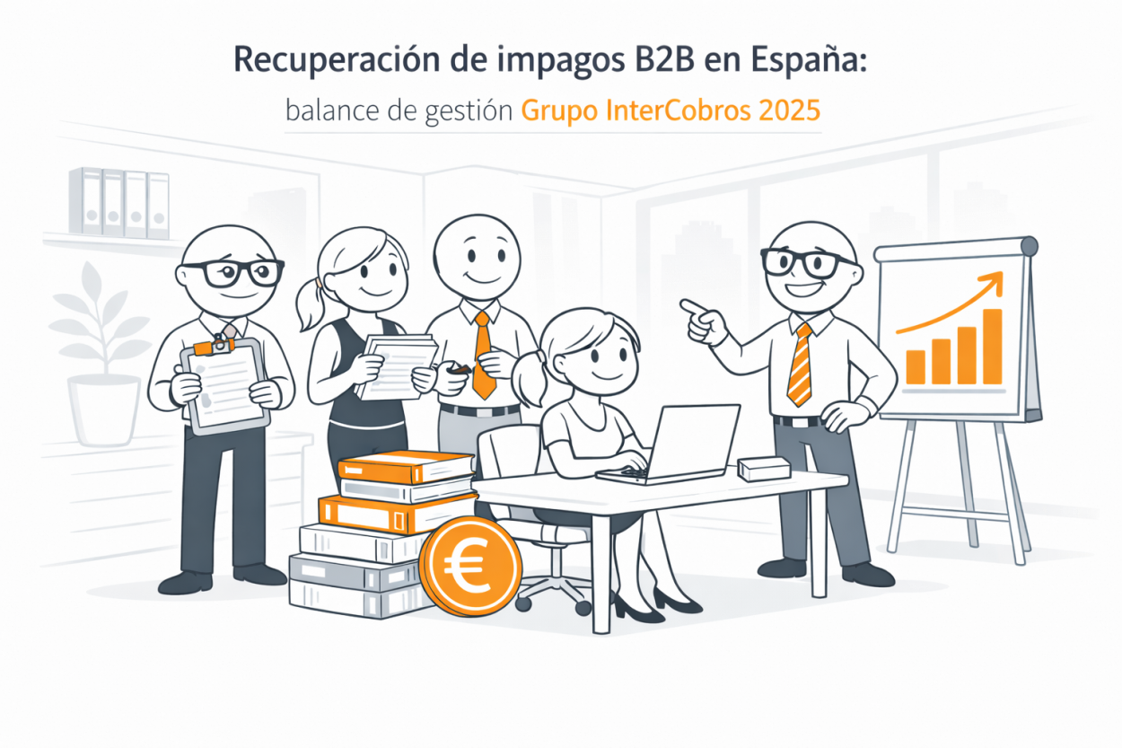 Recuperación de impagos B2B en España: Grupo Intercobros