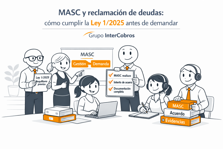 MASC y reclamación de deudas