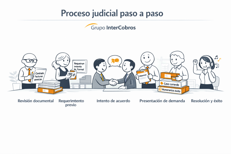 Reclamación judicial de deudas B2B : Grupo Intercobros