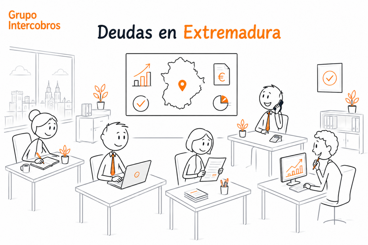 Deudas en Extremadura: cobro de impagos B2B