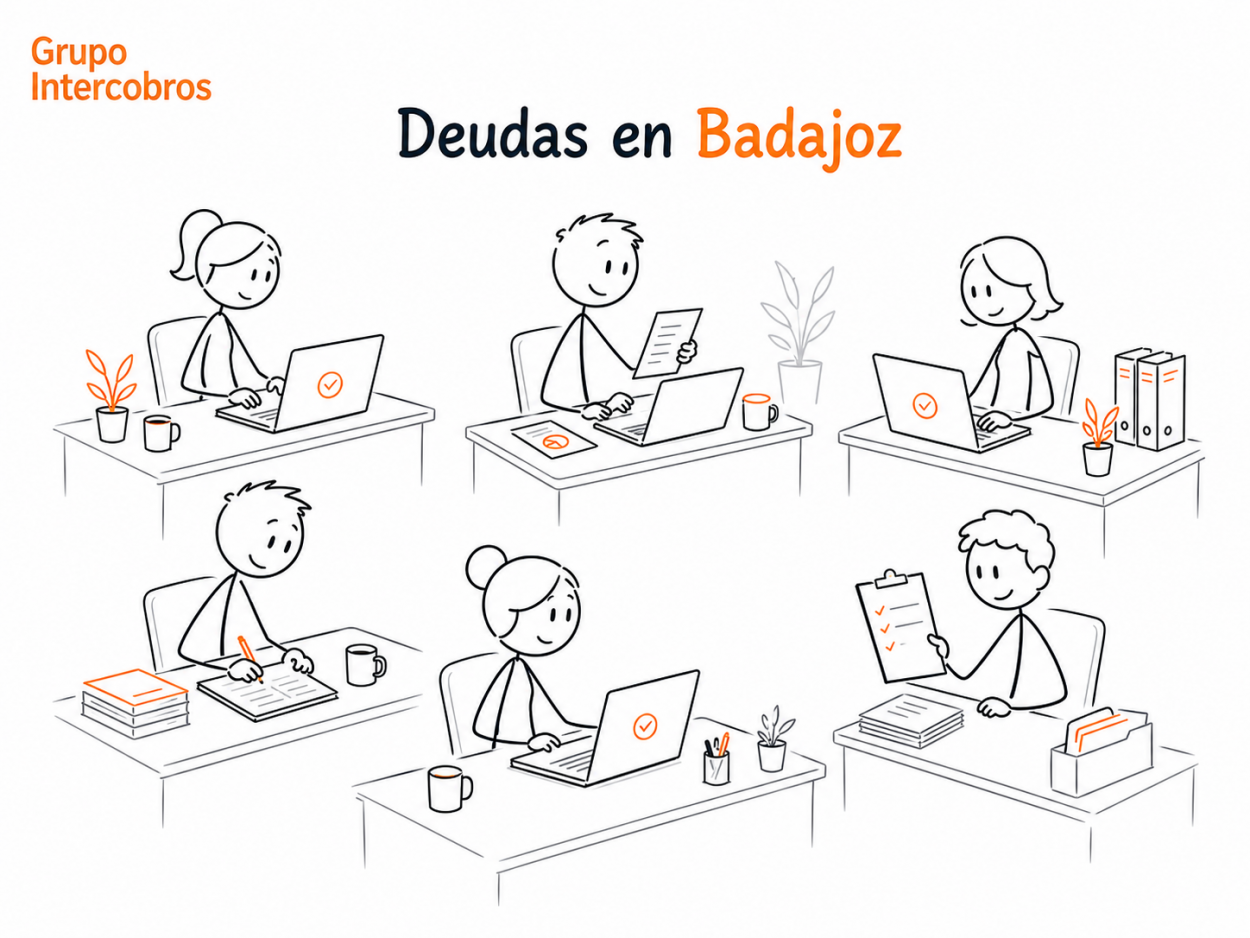 Deudas en Badajoz: cobro de impagos B2B