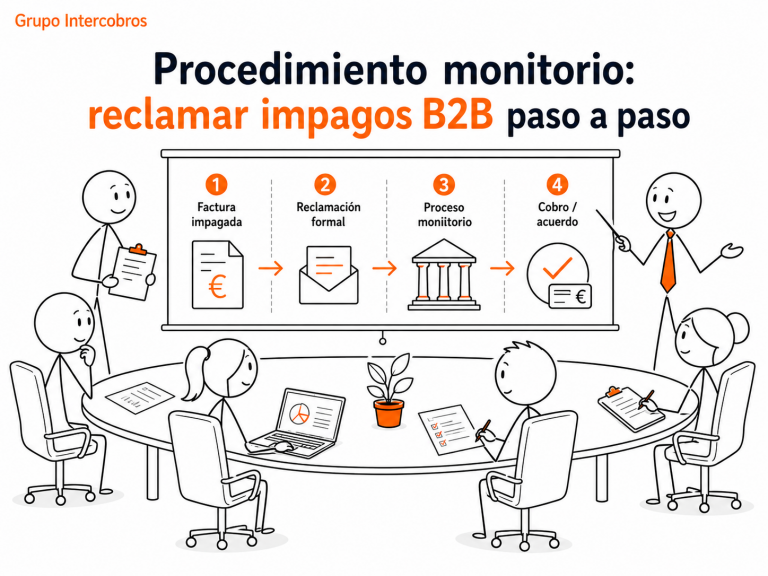 Procedimiento monitorio para reclamar impagos B2B