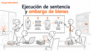 Ejecución de sentencia y embargo de bienes para cobrar deudas B2B