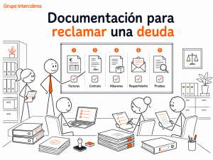 Documentación para reclamar una deuda B2B