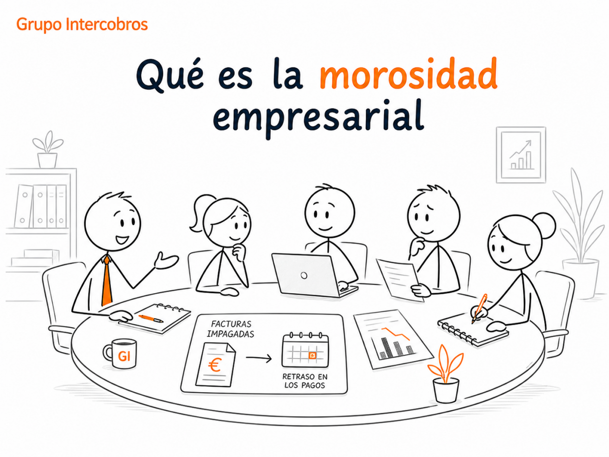 Qué es la morosidad empresarial en operaciones B2B