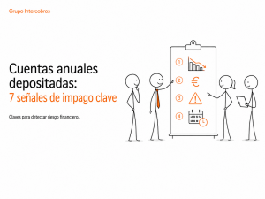 cuentas anuales depositadas en el Registro Mercantil para analizar el riesgo de impago