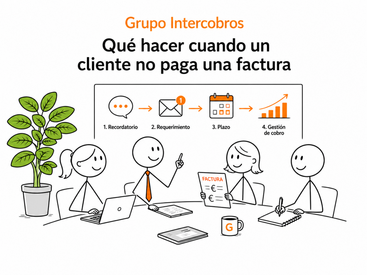 Qué hacer cuando un cliente no paga una factura: guía para empresas