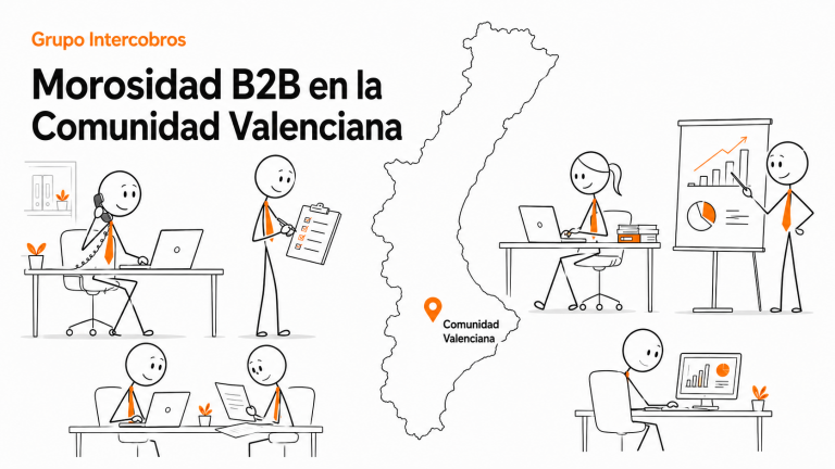 Datos de morosidad B2B en la Comunidad Valenciana: plazos de pago y sectores con impagos