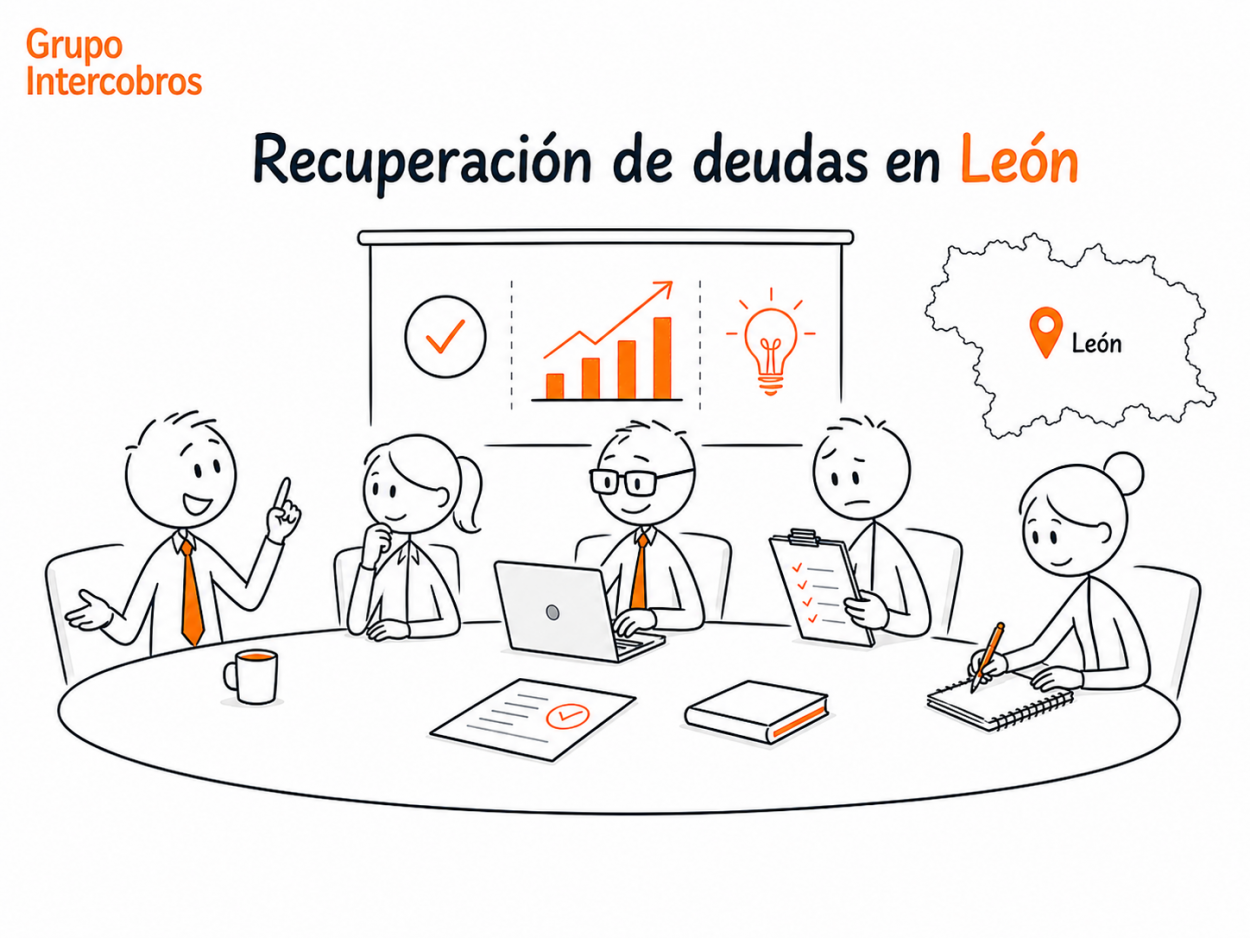 Recuperación de deudas en León: cobro de impagos B2B en una economía divers