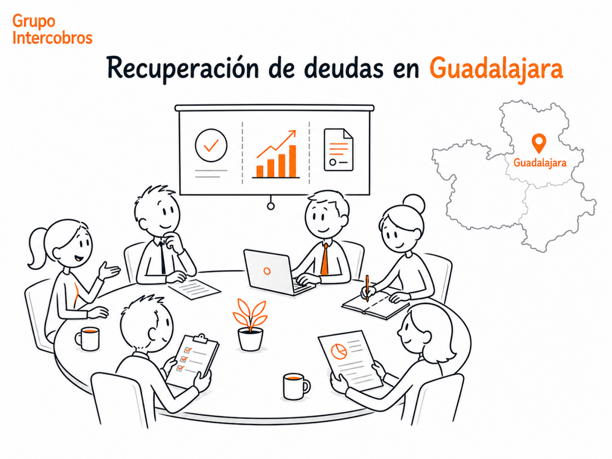 Recuperación de deudas en Guadalajara: cobro de impagos B2B en el corredor logístico