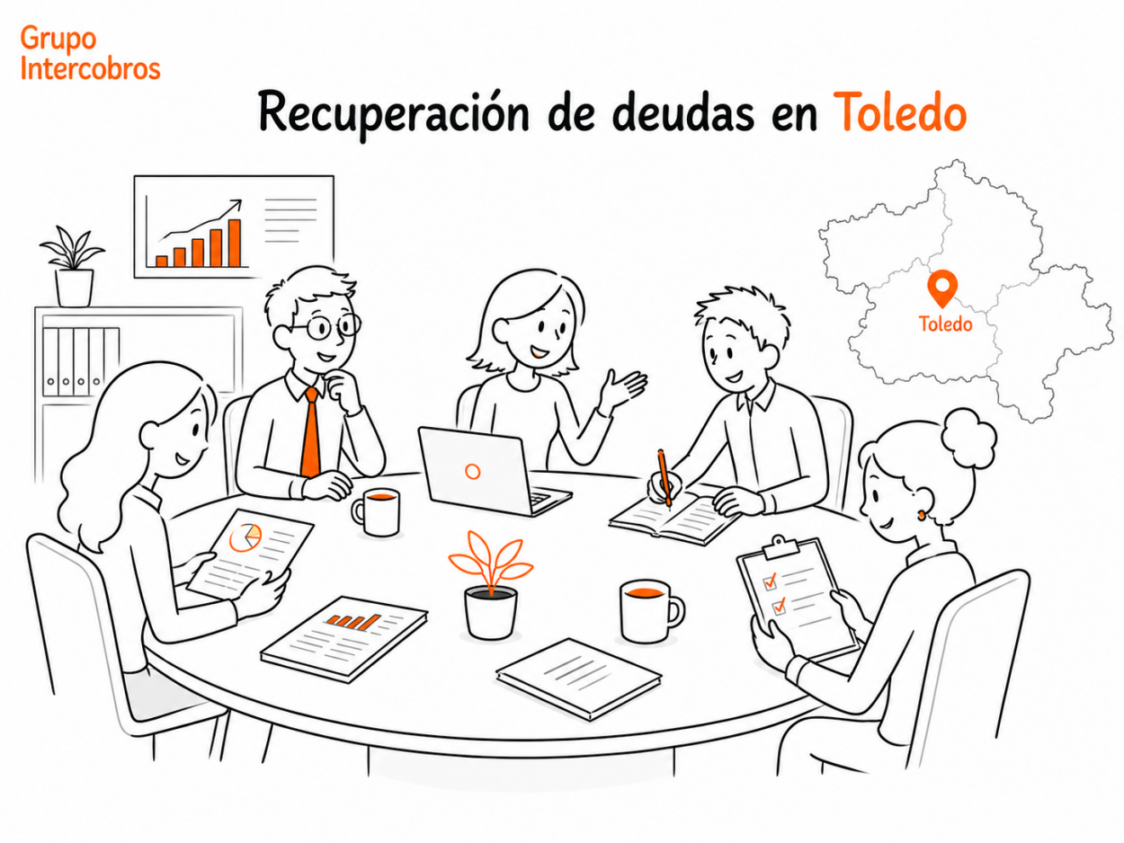 ecuperación de deudas en Toledo: cobro de impagos B2B en industria y cerámica