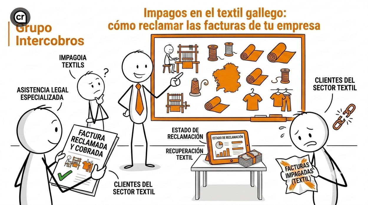 impagos en el textil gallego