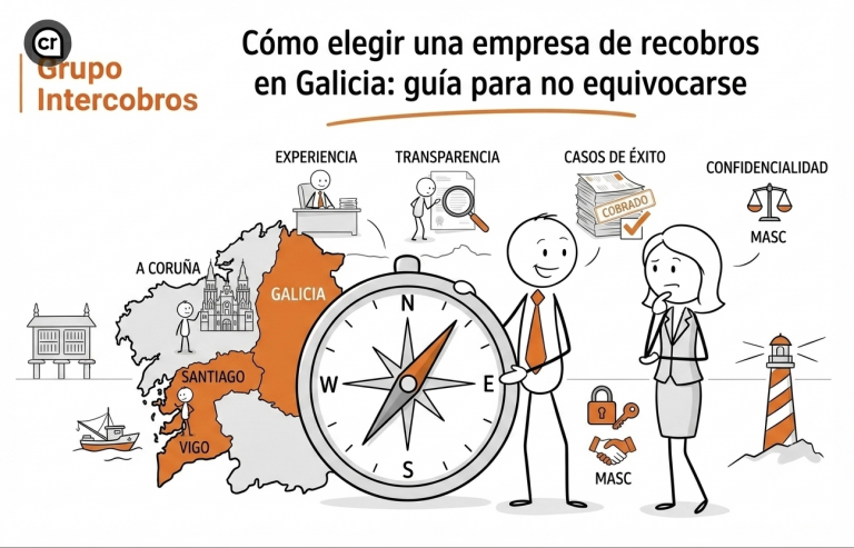 elegir una empresa de recobros en Galicia